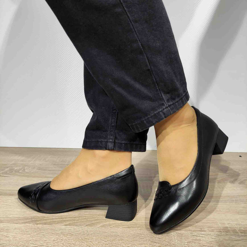 PANTOFI ELEGANTI DAMA PASS 20019A 01-N - imagine 4