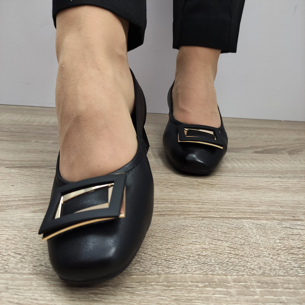 PANTOFI ELEGANTI DAMA PASS 440011A 01-N NEGRI - imagine 9