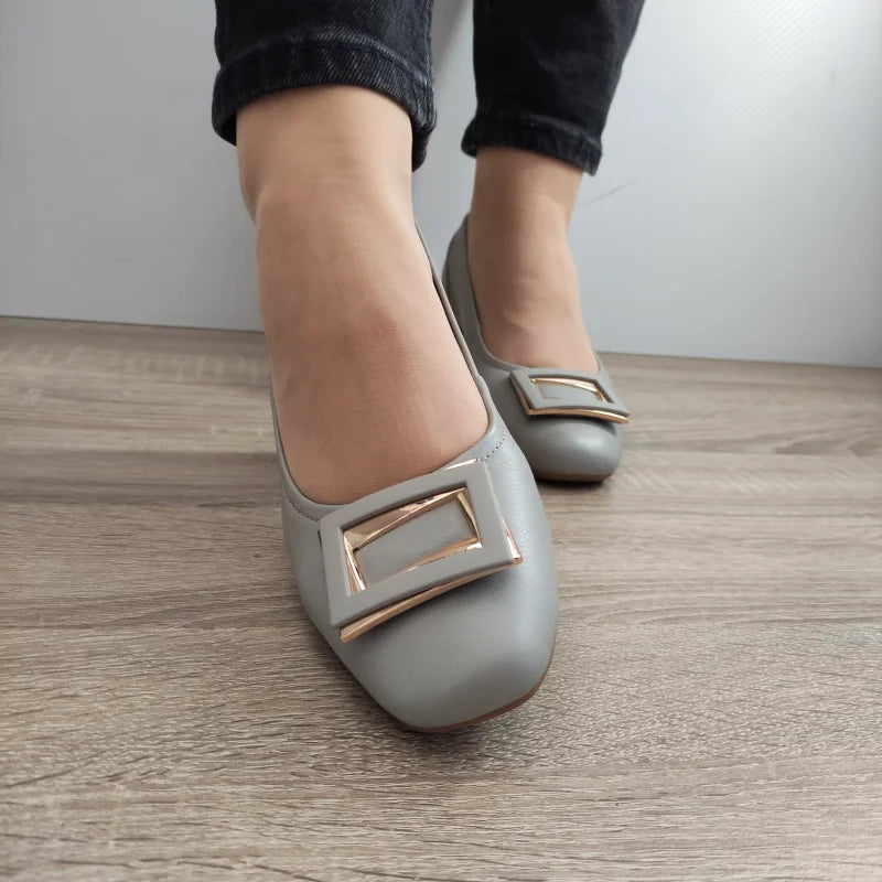 PANTOFI ELEGANTI DAMA PASS 440011E 14-N GRI - imagine 5