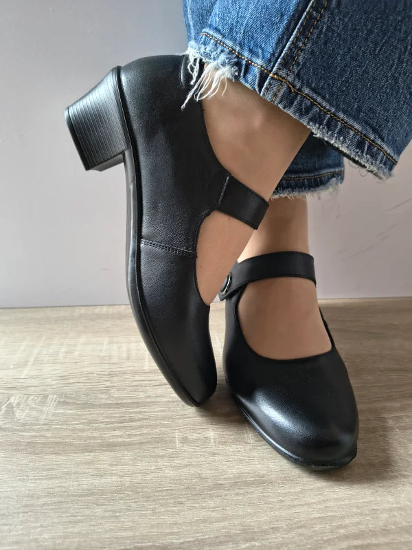 PANTOFI ELEGANTI DAMA PASS 450025A 01-N NEGRI - imagine 5