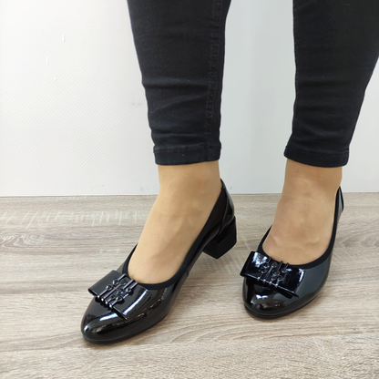 PANTOFI ELEGANTI DAMA PASS 687L-G11-01-L NEGRI