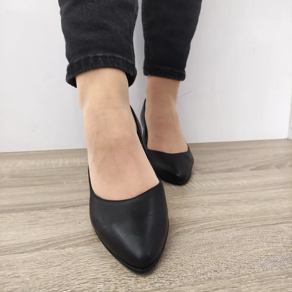PANTOFI ELEGANTI DAMA PERLLA 3615-1 NEGRI - imagine 5