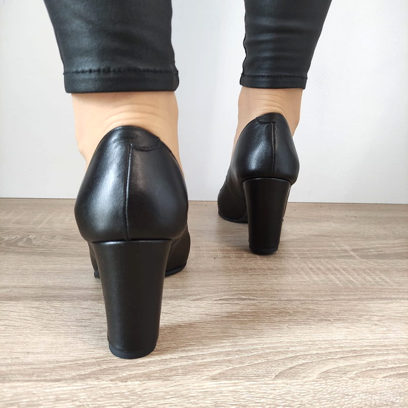 PANTOFI ELEGANTI DAMA PERLLA 5109-8 NEGRI - imagine 4