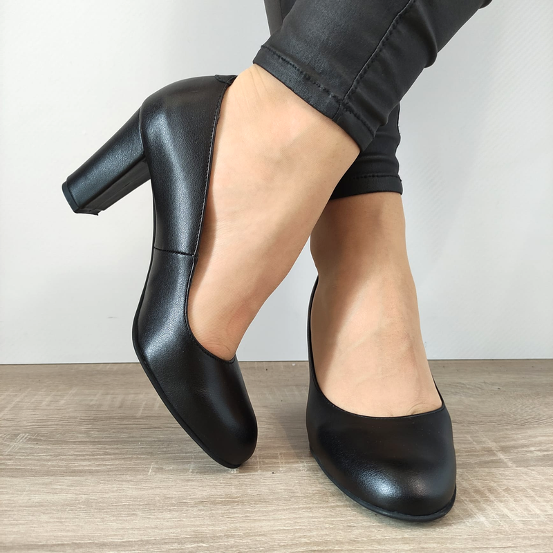 PANTOFI ELEGANTI DAMA PERLLA 5109-8 NEGRI - imagine 5