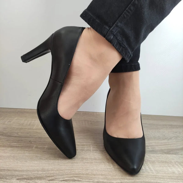 PANTOFI ELEGANTI DAMA PERLLA 5121-4 NEGRI - imagine 4