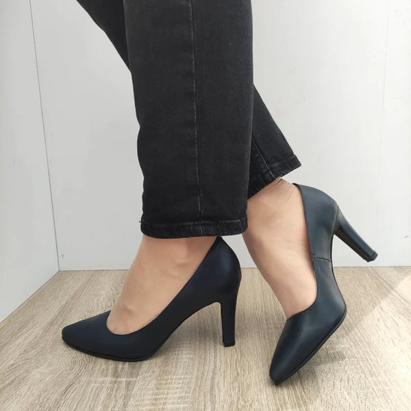 PANTOFI ELEGANTI DAMA PERLLA 5121 BLEUMARIN - imagine 2