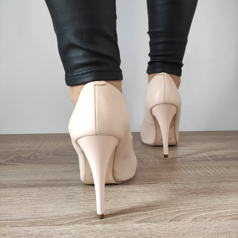 PANTOFI ELEGANTI DAMA PERLLA 53-62 ROZ NUDE - imagine 4