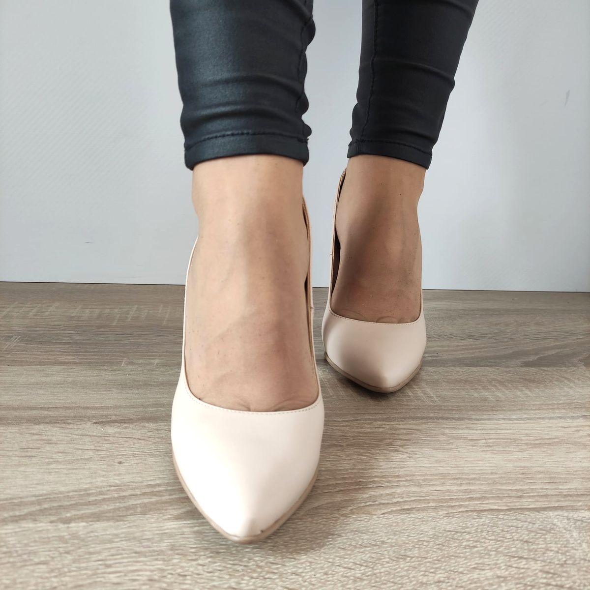 PANTOFI ELEGANTI DAMA PERLLA 53-62 ROZ NUDE - imagine 6