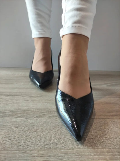PANTOFI ELEGANTI DAMA TAMARIS 22452-45 NEGRI LAC