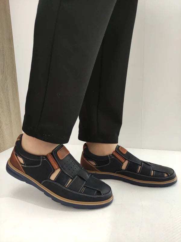 PANTOFI PERFORATI BARBATI BIO FLEX 777 - imagine 2