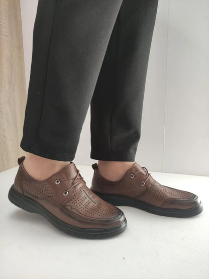 PANTOFI PERFORATI BARBATI MELS 883L-17 MARO