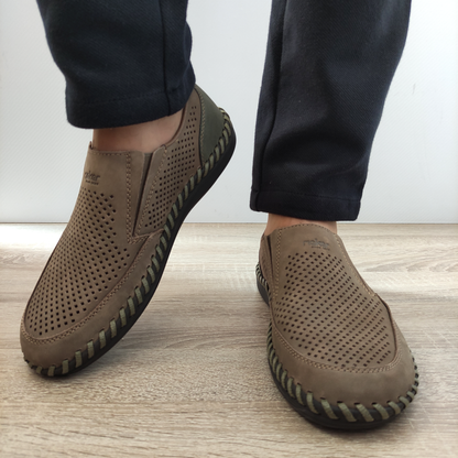 PANTOFI PERFORATI BARBATI RIEKER B2464-25