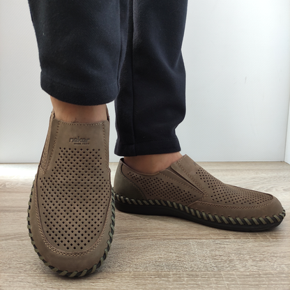 PANTOFI PERFORATI BARBATI RIEKER B2464-25