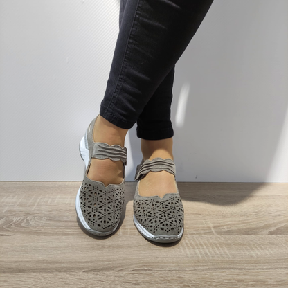 PANTOFI PERFORATI CASUAL DAMA RIEKER N4367-42