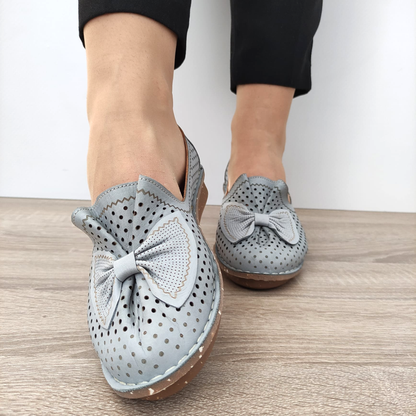 PANTOFI PERFORATI DAMA DOGATI 101131-1 GRI
