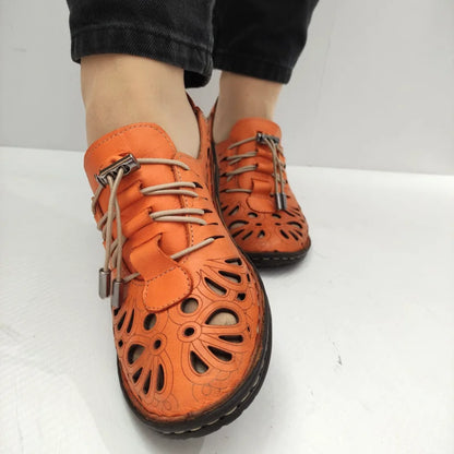 PANTOFI PERFORATI DAMA DOGATI 1154-1-0 PORTOCALII