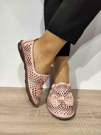 PANTOFI CASUAL PERFORATI DAMA DOGATI 122-1 ROZ