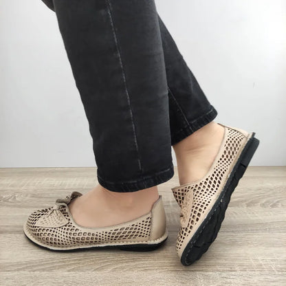 PANTOFI PERFORATI DAMA DOGATI 6670-01 BEJ