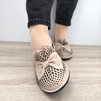 PANTOFI PERFORATI DAMA DOGATI 6670-01 BEJ