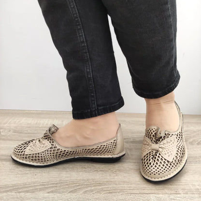 PANTOFI PERFORATI DAMA DOGATI 6670-01 BEJ