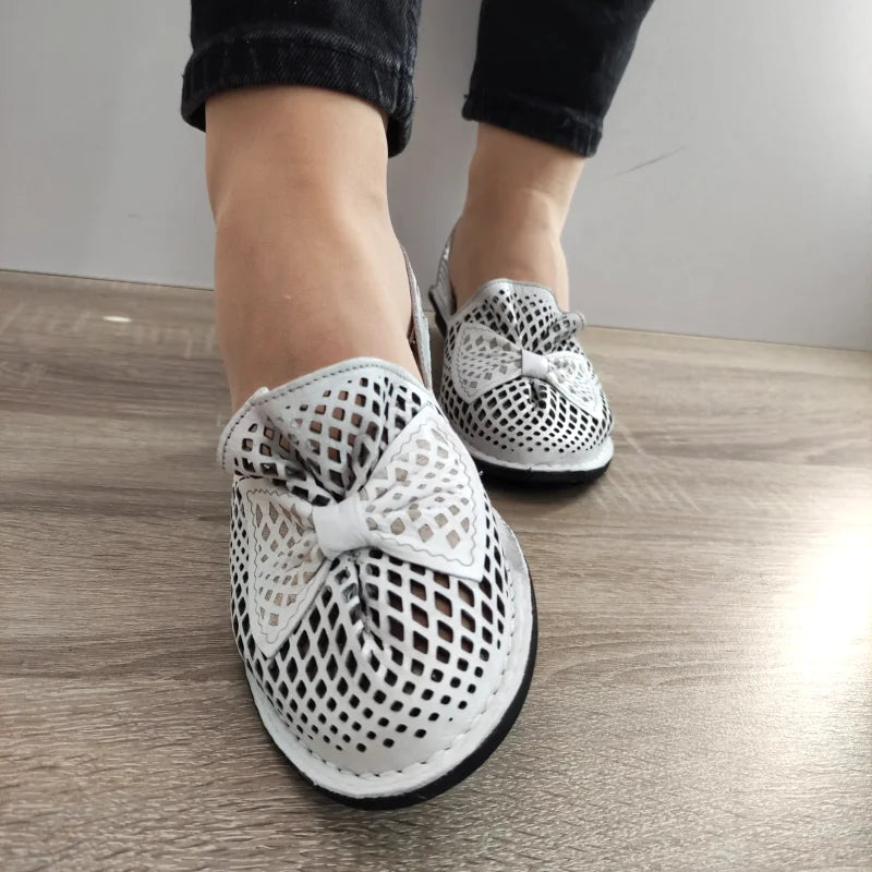 PANTOFI PERFORATI DAMA DOGATI 6670-02 ALBI - imagine 4