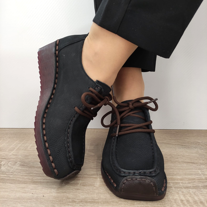 PANTOFI PERFORATI DAMA FORMAZIONE 33196WTP NEGRI