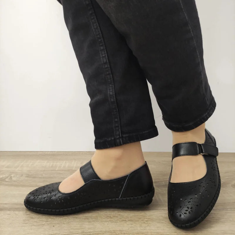 PANTOFI PERFORATI DAMA MARIA CONTI B924264 NEGRI - imagine 5