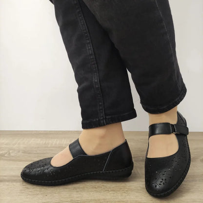 PANTOFI PERFORATI DAMA MARIA CONTI B924264 NEGRI