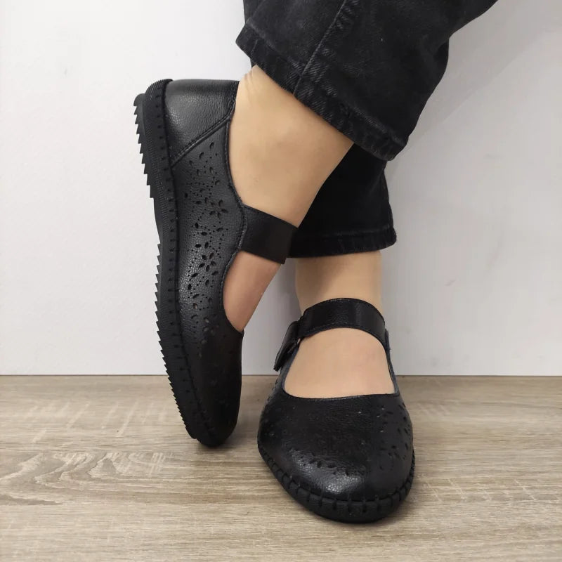 PANTOFI PERFORATI DAMA MARIA CONTI B924264 NEGRI