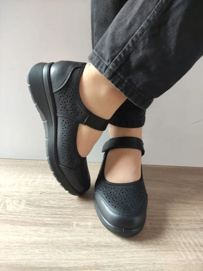 PANTOFI CASUAL PERFORATI DAMA PASS 860022A 01-N NEGRI