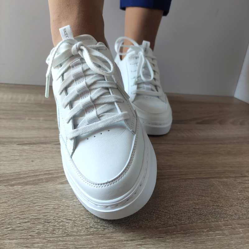 PANTOFI SPORT ADOLESCENTI SKECHERS 18508 WHT