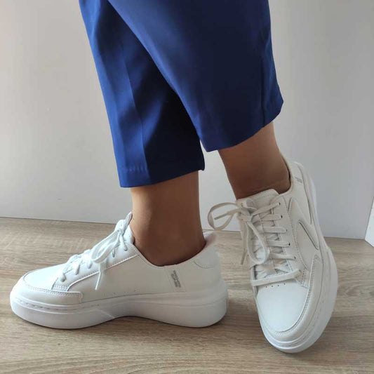 PANTOFI SPORT ADOLESCENTI SKECHERS 18508 WHT