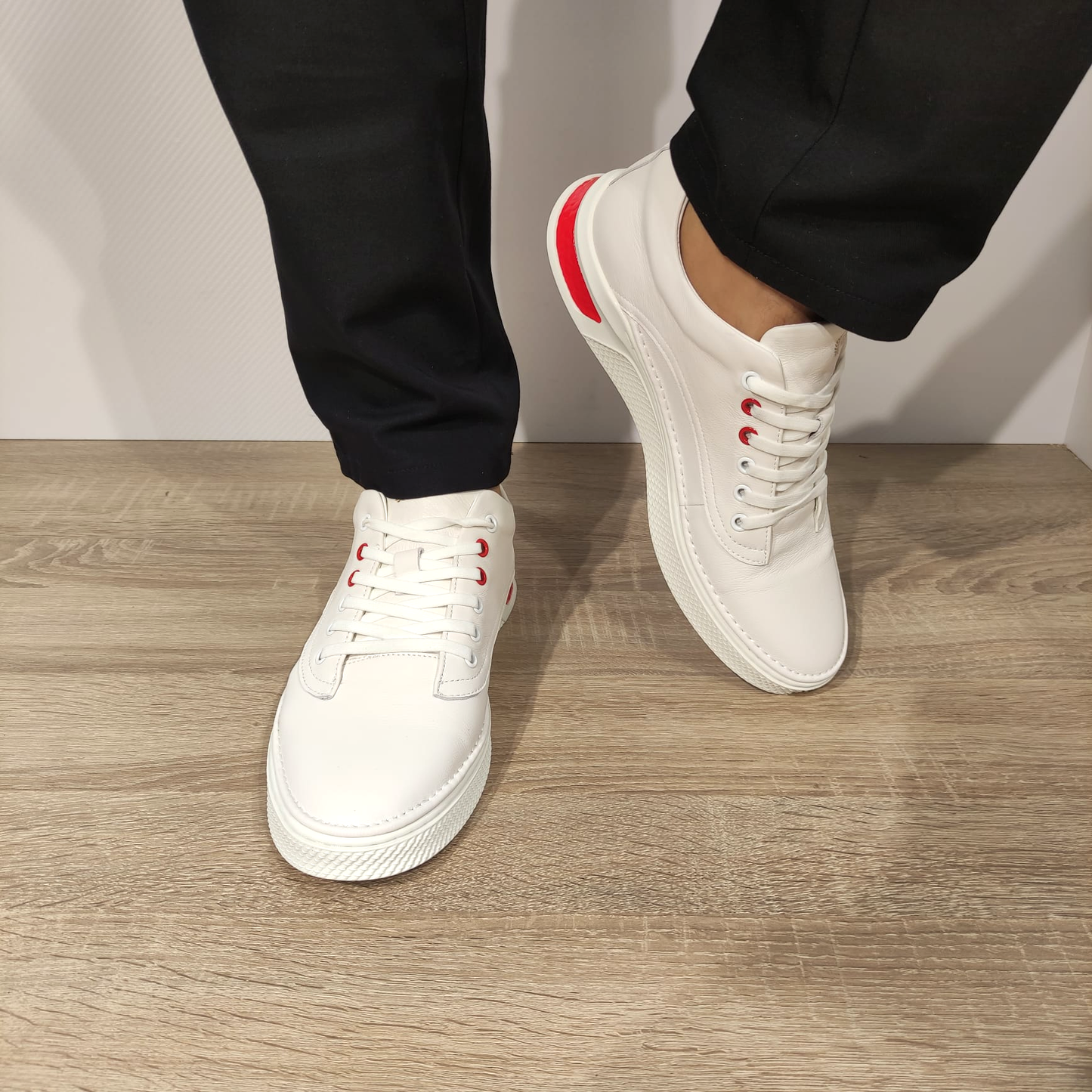 PANTOFI SPORT BARBATI FRANCO GERARDO JH9070 OFF WHITE