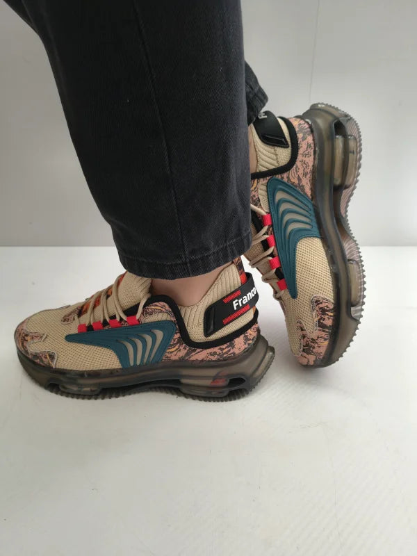 PANTOFI SPORT DAMA / BARBATI FRANCO GERARDO TF505W APRICOT VERDE