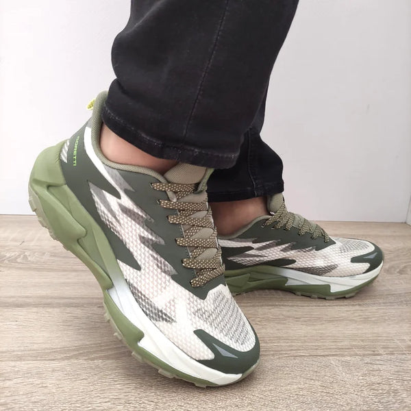 PANTOFI SPORT BARBATI GORETTI 30126 VERZI OLIVE - imagine 3