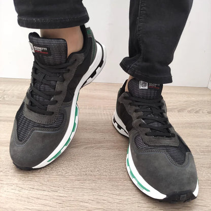 PANTOFI SPORT BARBATI GORETTI 30160 NEGRI CU GRI