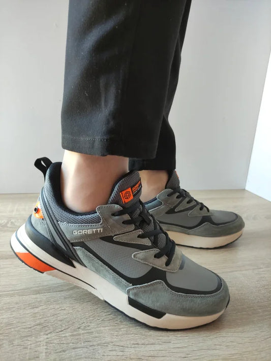 PANTOFI SPORT BARBATI GORETTI B100-CL28002 GRI