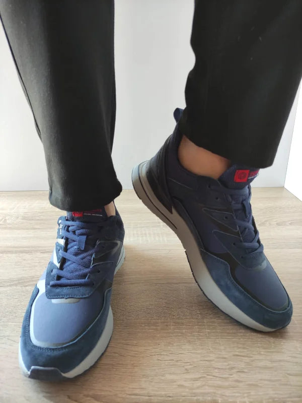 PANTOFI SPORT BARBATI GORETTI B100-CL28002 NAVY - imagine 3