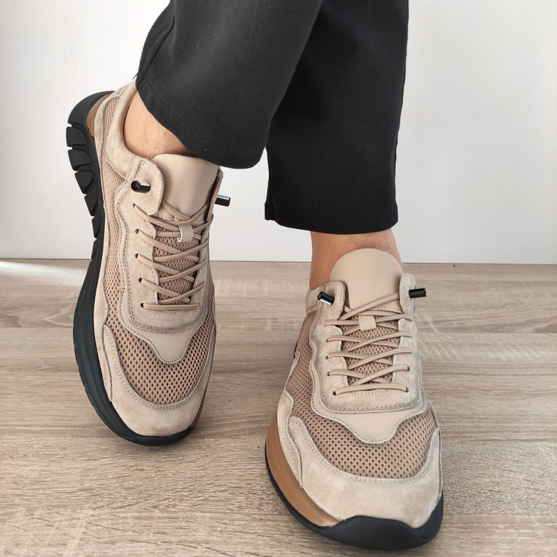 PANTOFI SPORT BARBATI MELS 82268 APRICOT - imagine 3