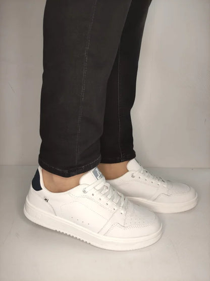 PANTOFI SPORT BARBATI RIEKER U1902-80 ALBI