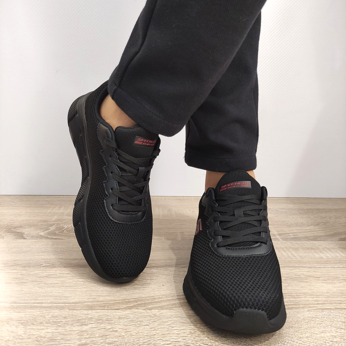 PANTOFI SPORT BARBATI SKECHERS 118106 BBK - imagine 6