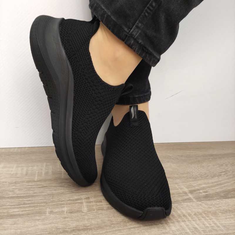 PANTOFI SPORT DAMA SKECHERS 150055 BBK - imagine 4