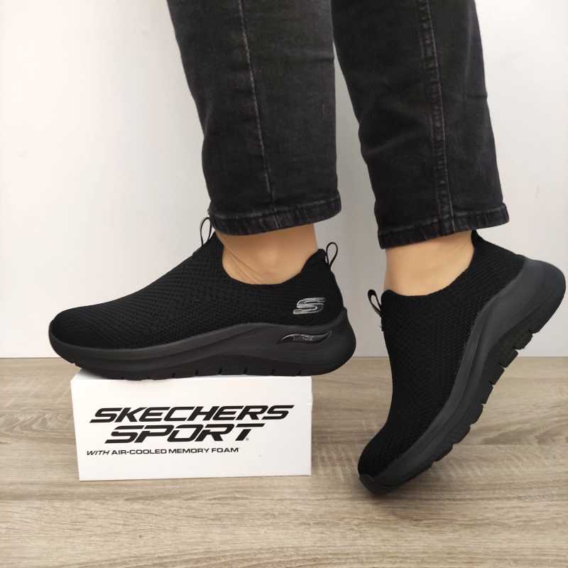 PANTOFI SPORT DAMA SKECHERS 150055 BBK - imagine 2