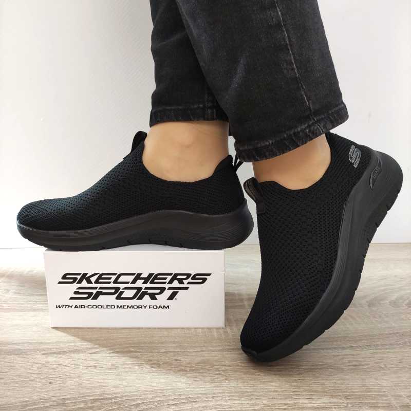 PANTOFI SPORT DAMA SKECHERS 150055 BBK - imagine 3