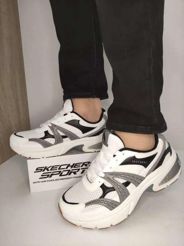 PANTOFI SPORT BARBATI SKECHERS 183215 WBK - imagine 6