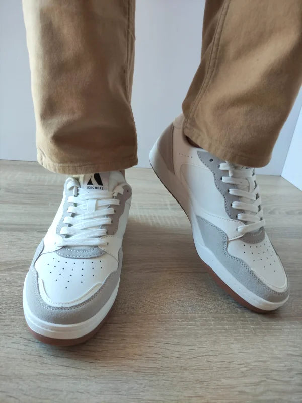 PANTOFI SPORT BARBATI SKECHERS 183241 WHT