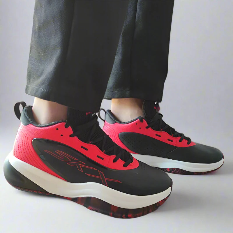 PANTOFI SPORT BARBATI SKECHERS 253010 BKRD - imagine 2