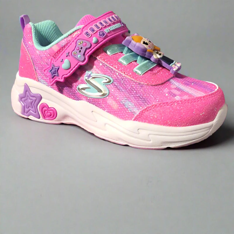 PANTOFI SPORT COPII SKECHERS 302214N PKMT - imagine 2