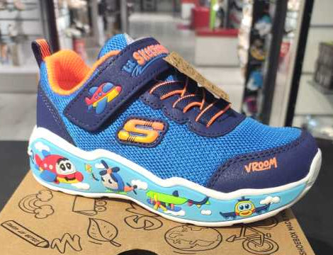 PANTOFI SPORT COPII SKECHERS 407312N BLNV - imagine 2
