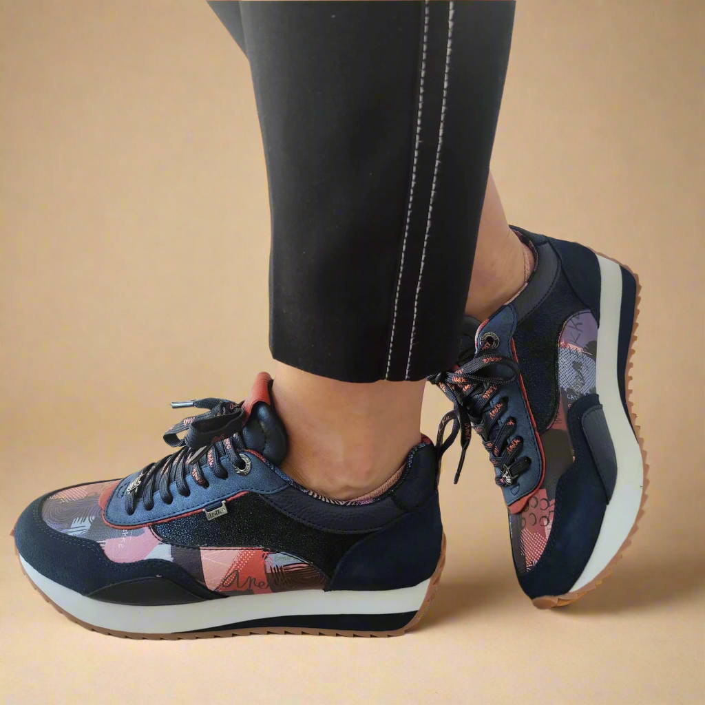PANTOFI SPORT DAMA ANEKKE 37901-803 ALBASTRI VELUR